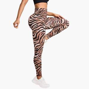 Leggings Deportivos de Cintura Alta para Mujer, Transpirables, Sublimados, para Correr, Yoga, Gimnasio, Ropa Deportiva Elástica - Product Image 3
