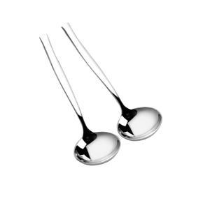 Cuillère à soupe en acier inoxydable Fabricant Impression personnalisée Cuillère à soupe moderne personnalisée Pièce d'argenterie en or - Product Image 6