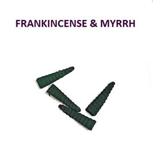 Natural Frankincense & Myrrh Pyramid <b>Backflow</b> <b>Incense</b> <b>Cones</b> Wholesale Supply at Leading Price ( Green ) Home Decor - Product Image 1