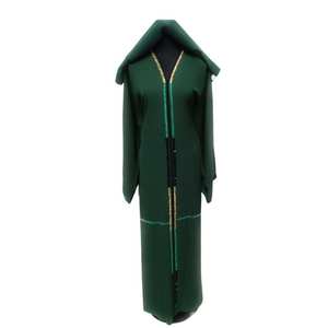 Derniers modèles Abaya noire pour femmes Farasha Jalabiya Vêtements et accessoires musulmans traditionnels - Product Image 1