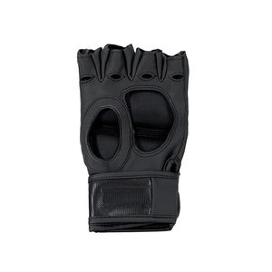 Gants de combat UFC MMA personnalisés OEM, gants de sparring, gants de grappling, fournisseurs en gros, logo personnalisé, entraînement, combat, demi-doigts, cuir PU - Product Image 3