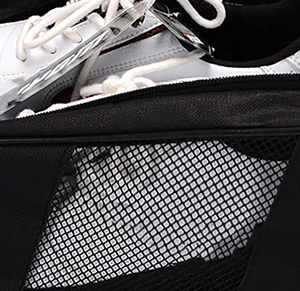 Sac à chaussures en polyester multi-usages de haute qualité, écologique, résistant à l'eau, avec logo personnalisé, fermeture éclair, protège les vêtements - Product Image 3