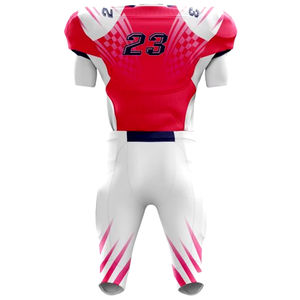 Maillot personnalisé imprimé mode Street Style jeunesse vêtements de football américain ensemble séchage rapide entraînement uniforme de football américain - Product Image 3