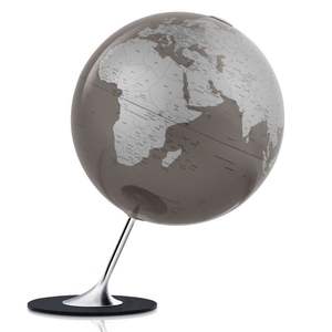 Sculpture globe décorative artistique en métal avec des détails coupés à la main et un style minimaliste pour des intérieurs urbains chics - Product Image 3