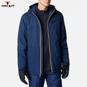 <b>Men's</b> High Quality Long Sleeve Softshell Windbreaker <b>Jacket</b> Stand Collar Waterproof Breathable Casual Winter Wear Wholesale - Product Image 2