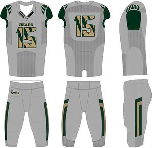 Uniforme de Fútbol Americano de Manga Corta con Estampado por Sublimación Personalizado, Nuevo y Más Vendido, para Hombre, Ropa de Equipo, Venta al por Mayor - Product Image 2