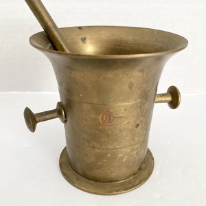 Mortero y Maja de latón macizo, producto superventas, mortero y Maja de alta calidad para fabricación, precio al por mayor, hierbas y especias - Product Image 5