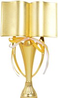 Trophée de fournisseur personnalisé en métal pour le gagnant Grande taille avec un globe de cristal Trophée de coupe haute vente Sports du monde