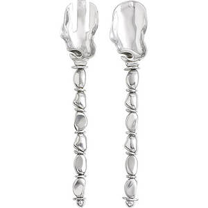 Hot Vantage Modern Luxury Fancy Premium Design Curved Salad <b>Flatware</b> <b>Set</b> with Nickel Plated for Parties Home and Kitchen Usage - Product Image 6