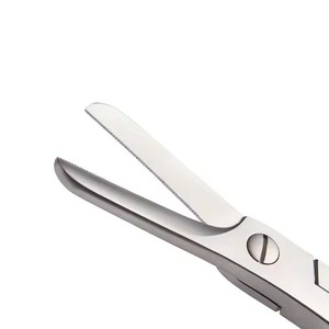Instrument chirurgical pour le nombril NSI-BB-328 Ciseaux nasaux fins à double action en carbure de tungstène Ciseaux à septum dentelés en acier inoxydable - Product Image 6