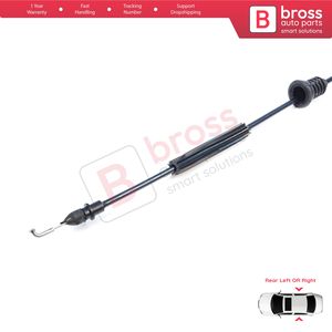 Cable de Liberación de la Cerradura de la Manija de la Puerta Trasera BDP1613 para Leon MK1 Toledo MK2 1M 3B4839015 3B4839016, Piezas de Auto Bross, Hecho en Turquía - Product Image 5