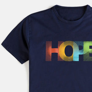 Venta al por mayor hombres básico DTG camisetas de manga corta cómoda 100% tela de algodón diseño personalizado impresión Color sólido estilo clásico - Product Image 4