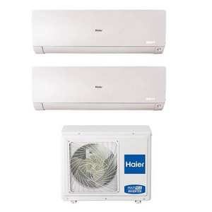 Climatiseur split Haier Flexis Plus 9000+12000 BTU (2U40S2SM1FA)-Blanc Wi-Fi A++ - Product Image 1