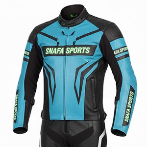 Combinaison automobile en cuir véritable Prix de gros Combinaison de moto de course Combinaison de moto Vêtements de moto Combinaisons en cuir - Product Image 4