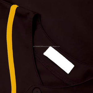 Best Selling <b>Men's</b> Half Sleeve Pullover Baseball Jersey Breathable Sportswear for Baseball and Softball Popular <b>Shirts</b> Tops - Product Image 4