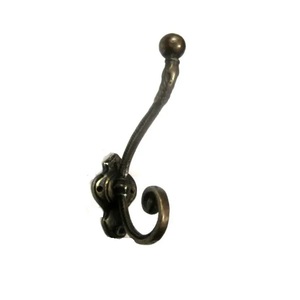 <b>Black</b> Iron Wall <b>Hooks</b> Mounted Coat <b>Hook</b> for Home Farmhouse Coats Bags Hats Towels Use - Product Image 6