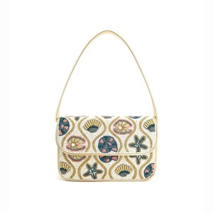 Bolso de Hombro Bordado con Cuentas de Semillas Hechas a Mano de Primera Calidad para Fiestas, Bodas y Uso Festivo, Disponible para Precio de Exportación - Product Image 1