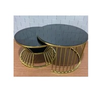 Petit tabouret de maison au design antique Base en métal Tabouret pouf rond décontracté de couleur rose à bas prix