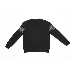 เสื้อสวมหัวคอกลมแขนยาวสำหรับผู้ชายเสื้อสวมหัวทำจากขนสัตว์แคชเมียร์ออกแบบได้ตามต้องการ - Product Image 3