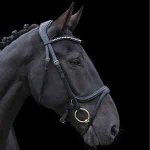 Bride en gros bon marché prix de qualité supérieure en cuir véritable cheval bride cheval mouchoirs en cuir bride conception personnalisée - Product Image 5