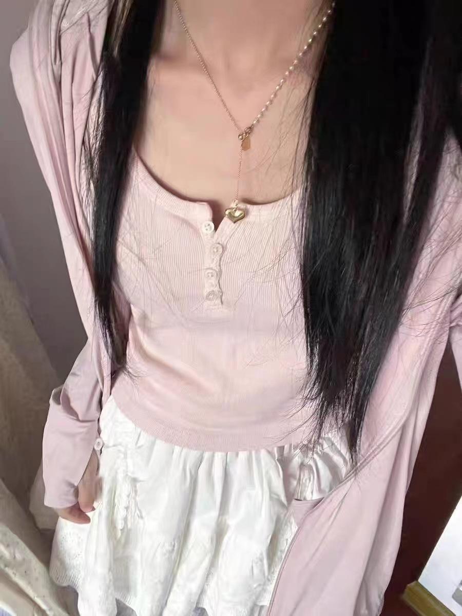 Iron gray long style