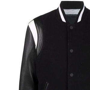 Chaqueta universitaria para hombre, chaquetas universitarias personalizadas de invierno de alta calidad, diseño OEM, parches bordados de chenilla de lana, chaqueta Letterman - Product Image 6