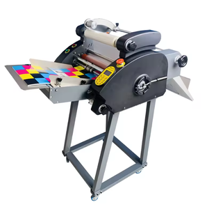 Machine à plastifier numérique entièrement automatique DSG-380A pour rouleaux, format A3 A4, avec alimentation et découpe de papier - Product Image 5