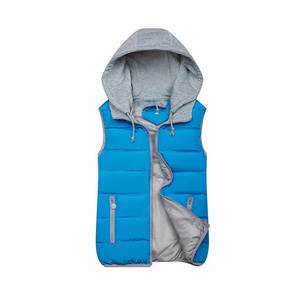 Chaleco de algodón para hombre, chaqueta cálida con capucha, a la moda, para invierno - Product Image 5