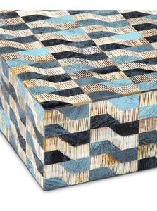 Elegant Unique Hand Curved Resin Inlay <b>Jewelry</b> <b>Box</b> Horn Inlay <b>Jewelry</b> Keepsake <b>Box</b> <b>Gift</b> Product Manufactured by Blatant Exports - Product Image 3