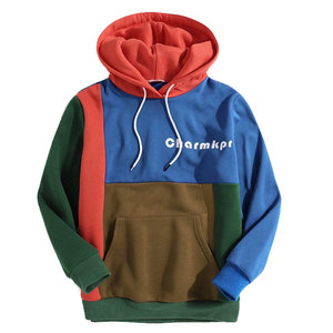 2025 automne saison hommes 100% coton biologique à capuche respirant fermeture éclair à capuche bouffée impression Logo personnalisé broderie nouveauté - Product Image 1