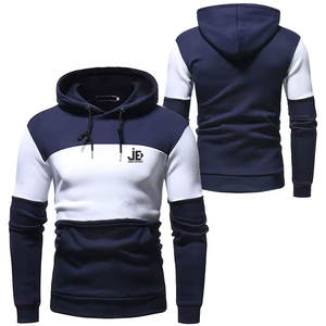 Directo de fábrica 2025 Temporada de invierno Nueva llegada Sudaderas con capucha para hombres Secado rápido 100% Algodón Ropa al aire libre en colores lisos para otoño - Product Image 3