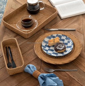 Manteles Individuales de ratán Natural para el día de la madre, mantel de comedor hecho a mano, 100% Natural, respetuoso con el medio ambiente, 33cm, nuevo diseño - Product Image 3