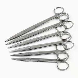 กรรไกรผ่าตัดแบบตรงและโค้งกรรไกร5.5 "ปรับแต่งได้ครึ่งทองเครื่องมือทางการแพทย์ศัลยกรรมกระดูก - Product Image 6