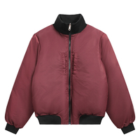 Blouson Bomber Homme Personnalisé Hiver 2025 – Col Montant Réversible, Qualité Supérieure, Tendance et Nouvelle Collection