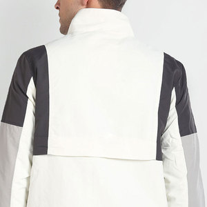 Vêtements décontractés pour hommes Vestes légères à couleurs bloquées pour adultes Vestes à col montant à capuche à couleurs bloquées pour hommes - Product Image 4