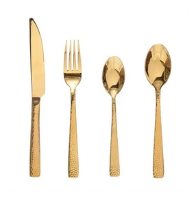 Design luxueux taille personnalisée disponible ensemble de couverts faits à la main en acier inoxydable ensemble de couverts alimentaires de l'Inde. - Product Image 3