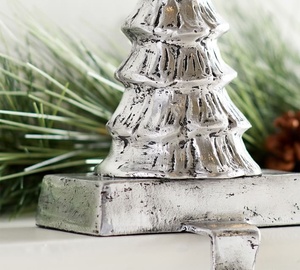 Tree Shape Metal Aluminum <b>Stocking</b> <b>Holder</b> Pieces Wood Metal Cast Iron Rustic Gift Box Modern Designs High Quality Wholesale 2022 - Product Image 4