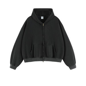 Hoodies Hiver Long À Capuche Adulte Acide Lavage Imprimer En Gros - Product Image 5