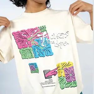 Hip Hop Culture: Street Printed Loose Oversize T-Shirt for Men, Summer's Cotton Essential