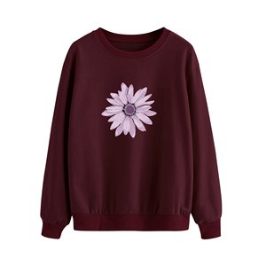 Sudadera de algodón extragrande de marca privada para mujer con servicios personalizados, fabricante de ropa de calle, Sudadera con capucha para mujer - Product Image 6