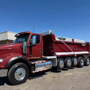 รถดัมพ์มือสอง ปี 2020 ยี่ห้อ International HX แบบห้าเพลา - A26 450 แรงม้า เกียร์อัตโนมัติ กระบะยกสูง 20.5 ฟุต พร้อมขาย มีประกัน - Product Image 1