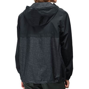 Venta caliente de ropa de verano al aire libre cortar y coser al por mayor proveedor de etiqueta personalizada colores contrastantes chaqueta anorak de poliéster para hombres - Product Image 3