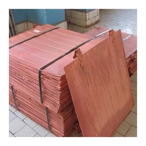 Cátodo de cobre al por mayor 9999 por ciento puro para fundición y uso industrial Calidad constante y fuente de metal confiable - Product Image 1