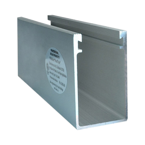 Sistema de Montaje Solar ProSolar R-184XD con Riel de Soporte de 3 Pulgadas de Profundidad, Anodizado Transparente, de 184 Pulgadas (15 Pies) - Product Image 1