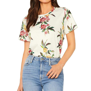 T-shirt tendance pour femme à sublimation, imprimé, durable, respirant, anti-plis, séchage rapide, matière douce, dernière arrivée, protection UV - Product Image 5