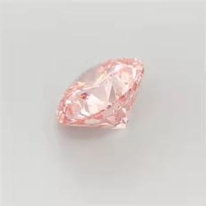 Laboratoire rond rose intense certifié IGI créé coussin Ascher coupe diamant fantaisie diamants en vrac fabricant de Surat Inde - Product Image 3