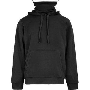 Sweat à capuche surdimensionné en molleton pour hommes de qualité supérieure vêtements d'hiver masque pulls à capuche pour hommes - Product Image 5