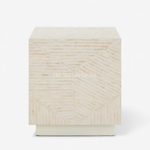 เก้าอี้มุกทำมือสุดหรู เฟอร์นิเจอร์ฝังเปลือกหอยสำหรับตกแต่งบ้าน - Product Image 2