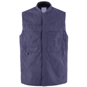 Chaleco de trabajo ligero de camuflaje de alta calidad para hombre, chaqueta esencial hecha en algodón con logotipo personalizado, venta al por mayor - Product Image 5