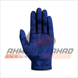 Gants de golf en peau de mouton Blu Colors pour gaucher/droitier Poignées respirantes en cuir véritable pour le sport - Product Image 4
